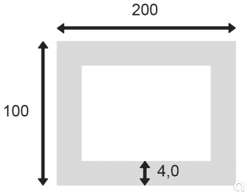 Tubo Rectangular Soldado
