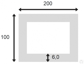 Tubo Rectangular Soldado