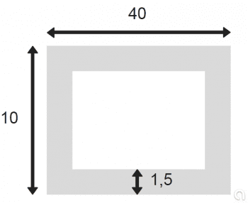 Tubo Rectangular Soldado