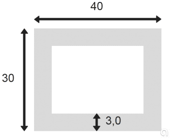 Tubo Rectangular Soldado