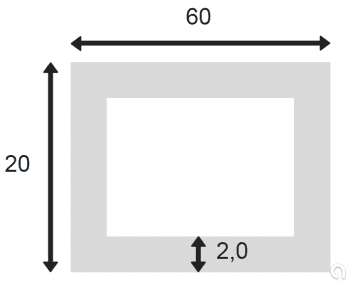 Tubo Rectangular Soldado