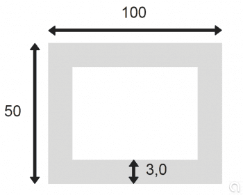 Tubo Rectangular Soldado