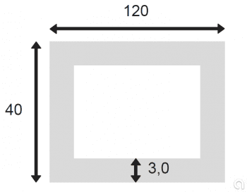 Tubo Rectangular Soldado