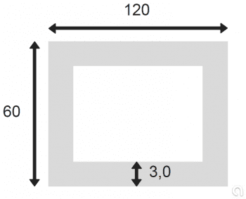 Tubo Rectangular Soldado
