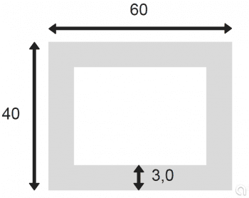 Tubo Rectangular Soldado