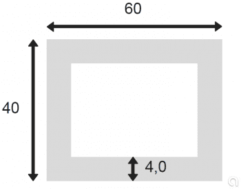 Tubo Rectangular Soldado