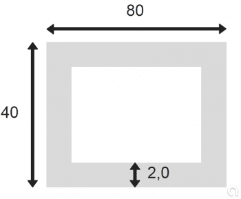 Tubo Rectangular Soldado