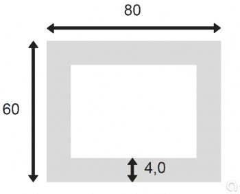 Tubo Rectangular Soldado