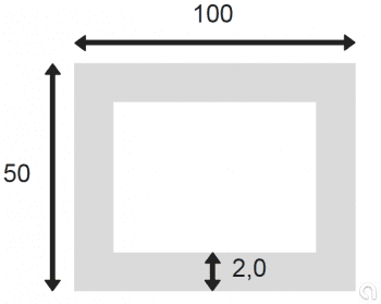Tubo Rectangular Soldado