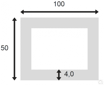 Tubo Rectangular Soldado