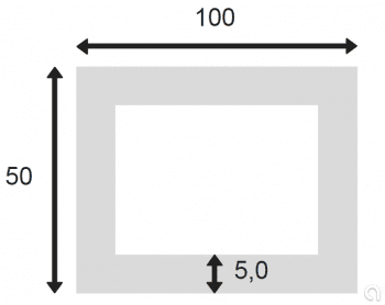 Tubo Rectangular Soldado