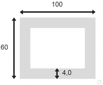 Tubo Rectangular Soldado