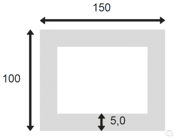 Tubo Rectangular Soldado