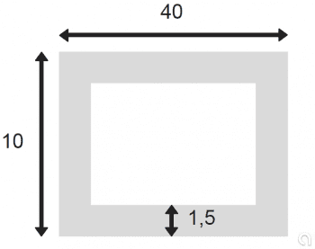 Tubo Rectangular Soldado