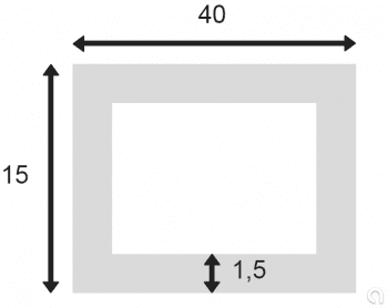 Tubo Rectangular Soldado