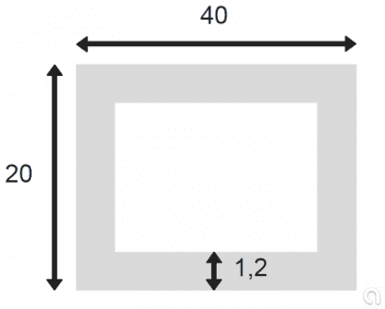 Tubo Rectangular Soldado