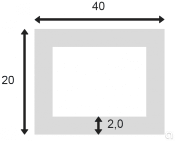 Tubo Rectangular Soldado