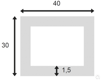 Tubo Rectangular Soldado