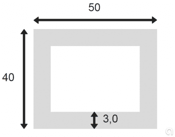 Tubo Rectangular Soldado