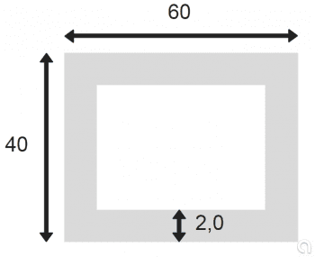 Tubo Rectangular Soldado