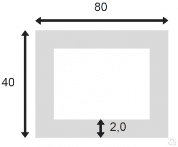 Tubo Rectangular Soldado
