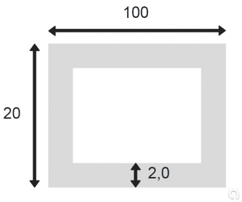 Tubo Rectangular Soldado