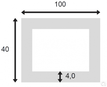 Tubo Rectangular Soldado