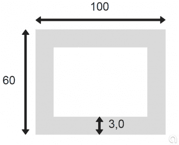 Tubo Rectangular Soldado