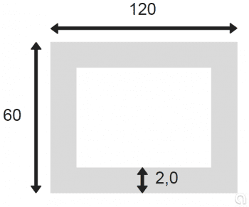 Tubo Rectangular Soldado
