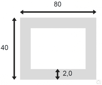 Tubo Rectangular Soldado