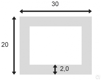 Tubo Rectangular Soldado