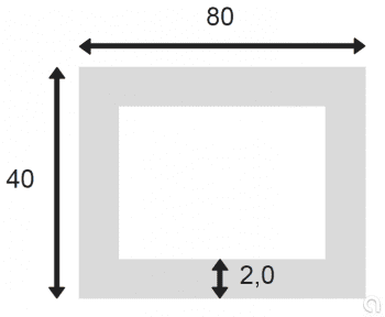 Tubo Rectangular Soldado