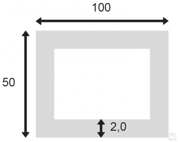 Tubo Rectangular Soldado