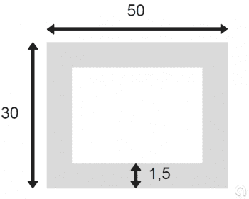Tubo Rectangular Soldado