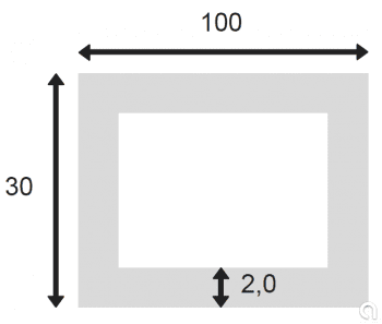 Tubo Rectangular Extr. 755-8