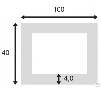 Tubo Rectangular Extr. 755-8