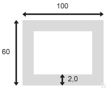 Tubo Rectangular Extr. 755-8