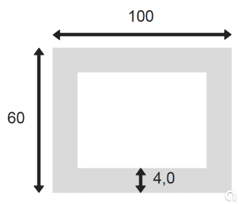 Tubo Rectangular Extr. 755-8
