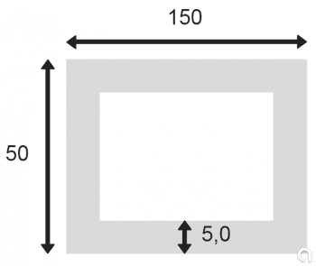 Tubo Rectangular Extr. 755-8