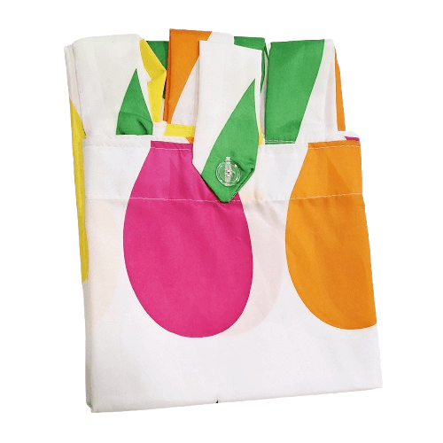 Cortina de baño Gotas multicolor - 1