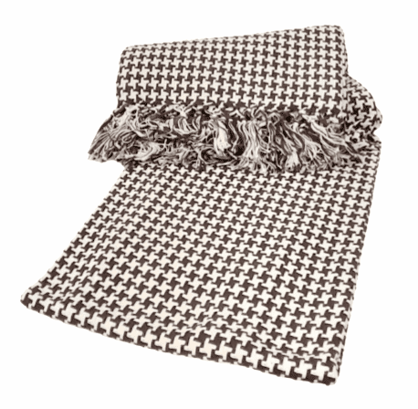 Plaid pata de gallo 140 x 180