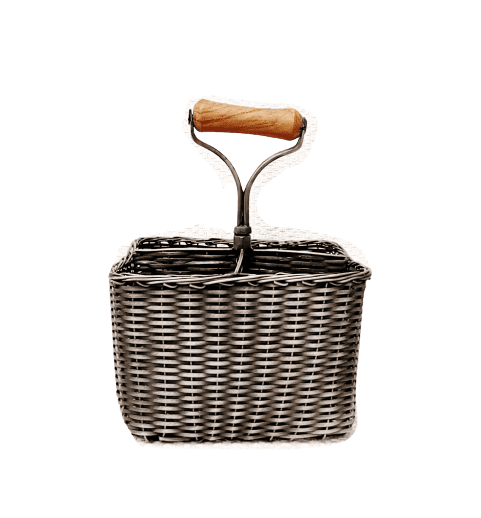 Cesta metal tejido - 2