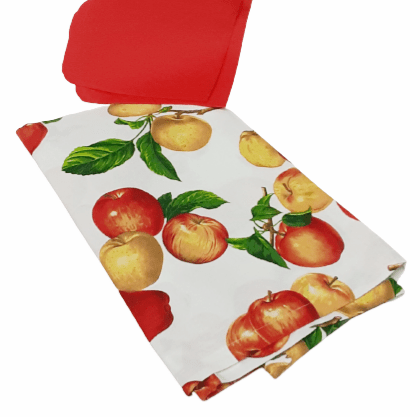 Mantelería Manzanas 150 x 150 + 6 - 2