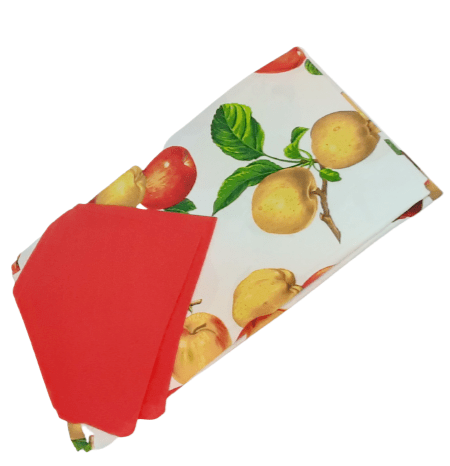 Mantelería Manzanas 150 x 150 + 6 - 4