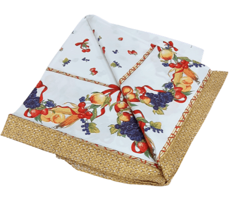 Mantelería Frutas 150 x 150 + 6 - 2