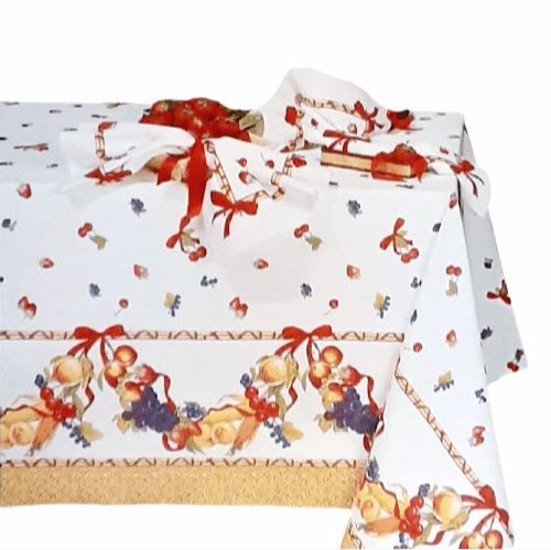 Mantelería Frutas 150 x 150 + 6 - 5