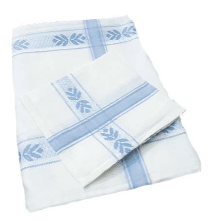 Mantelería azul 150 x 300 - 2