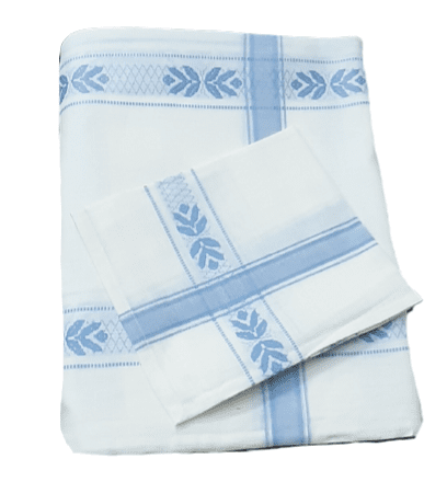 Mantelería azul 150 x 300 - 4