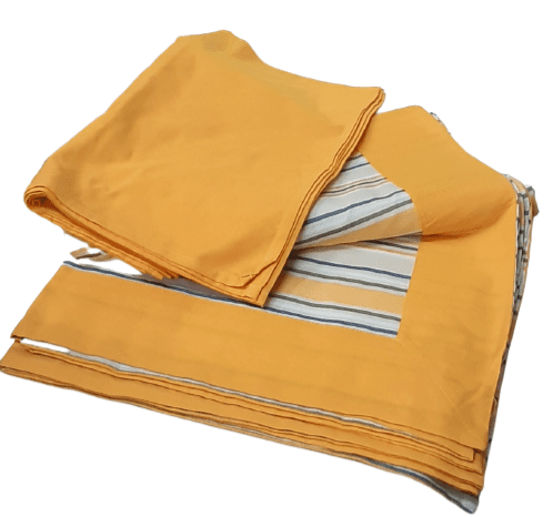 Mantelería rayitas 180 x 225 + 8