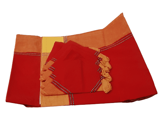 Mantelería Roja 150 x 150 + 6 - 2